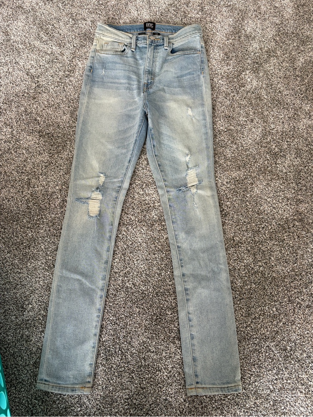 BDG Light Blue Ripped Women’s Skinny Jeans